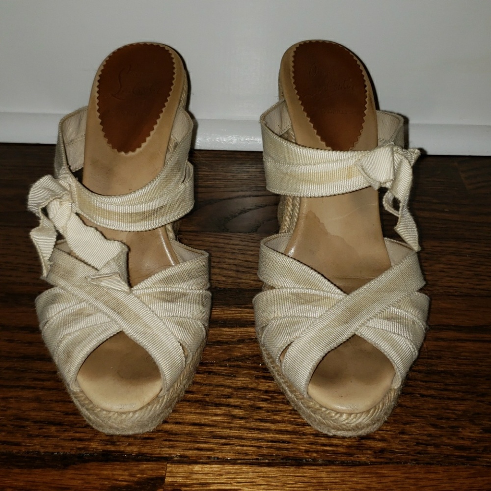 Christian Louboutin espadrilles